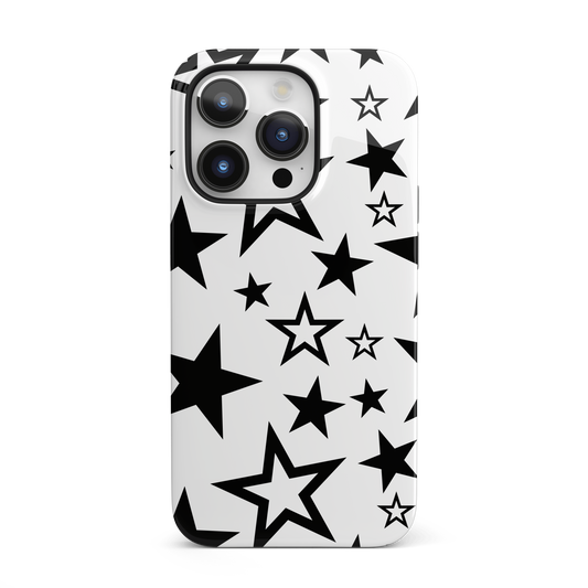 Mono Y2K Stars iPhone Case