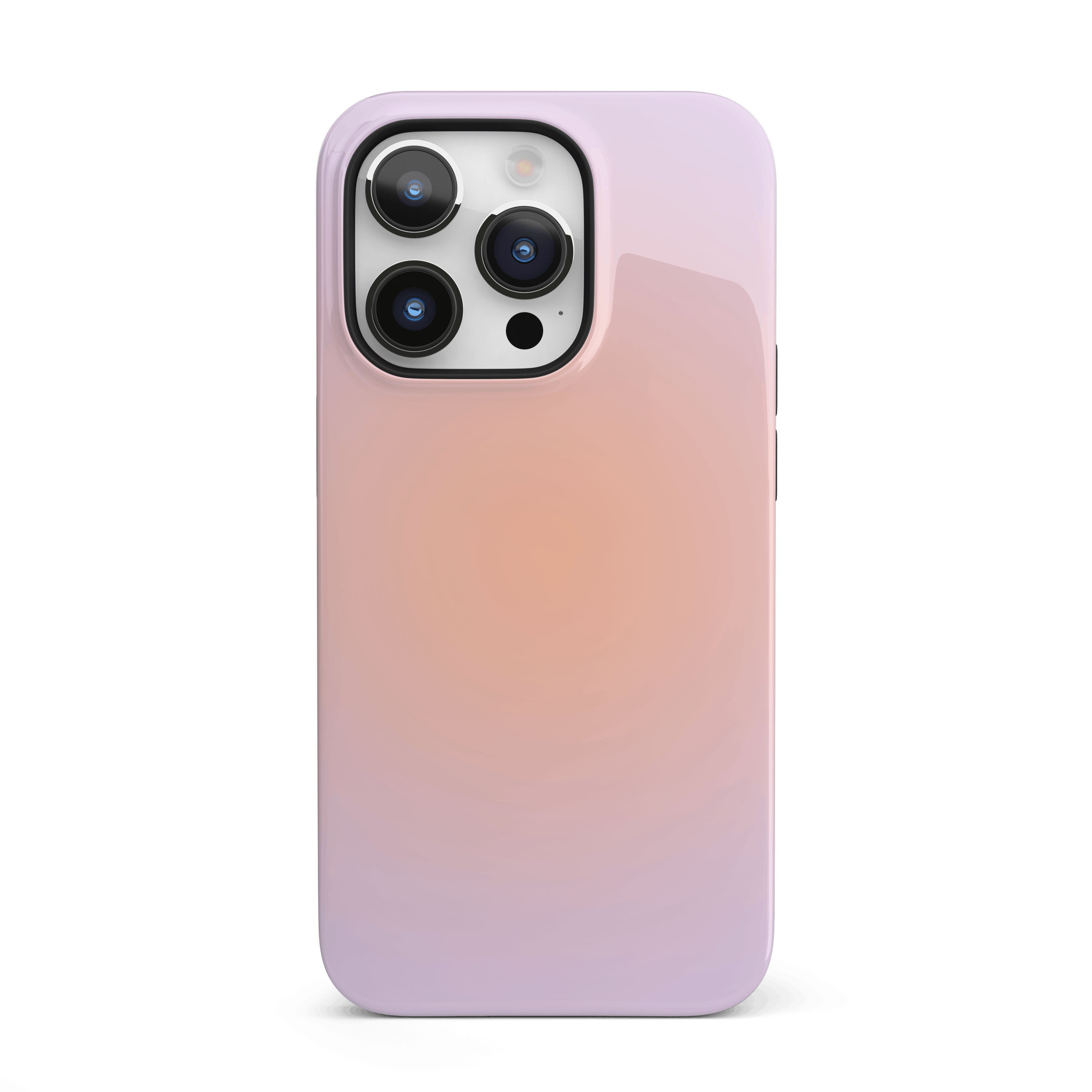 Orange & Purple Aura iPhone Case