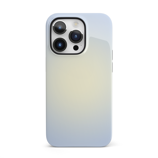 Blue & Yellow Aura iPhone Case