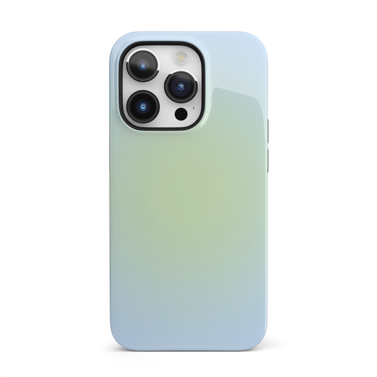 Blue & Green Aura iPhone Case