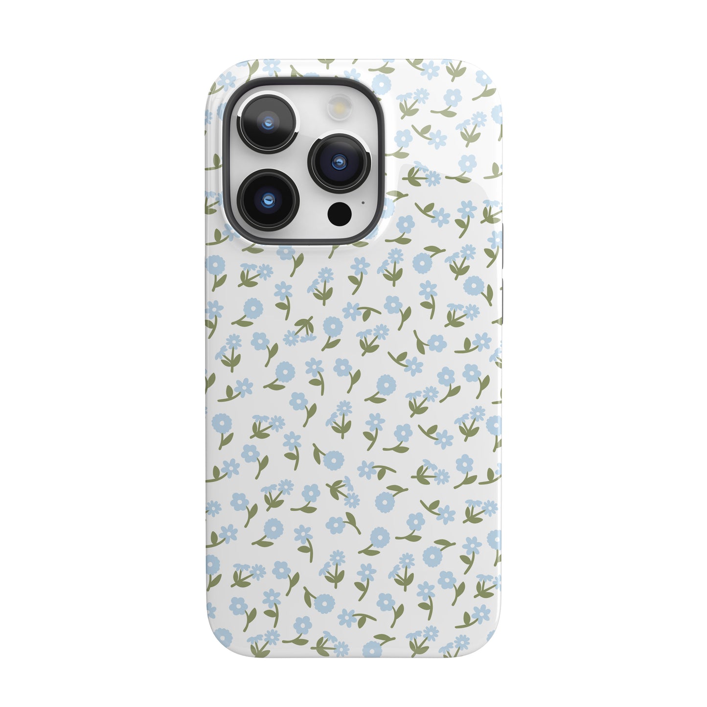 Blue Bloom iPhone Case