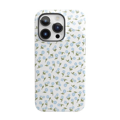 Blue Bloom iPhone Case
