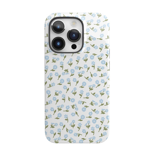 Blue Bloom iPhone Case