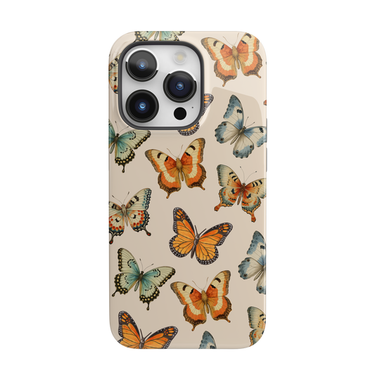 Vintage Butterflies iPhone Case