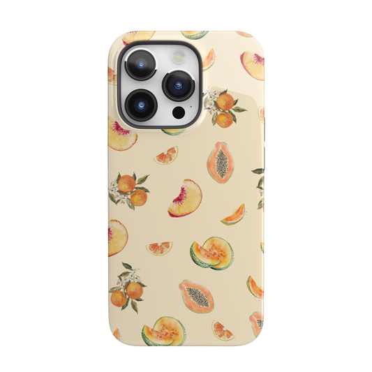 Vintage Peaches iPhone Case
