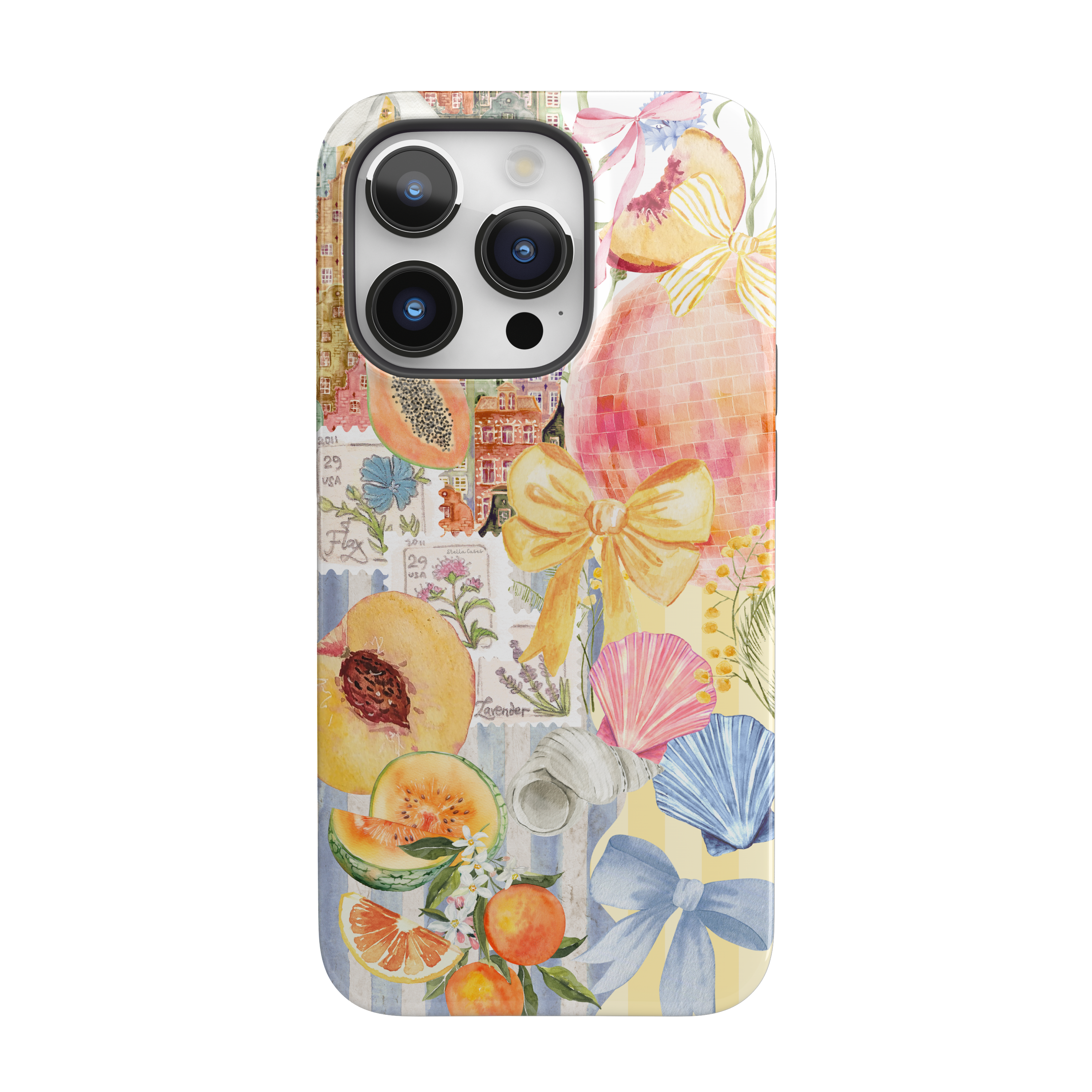 Coquette Summer Collage iPhone Case