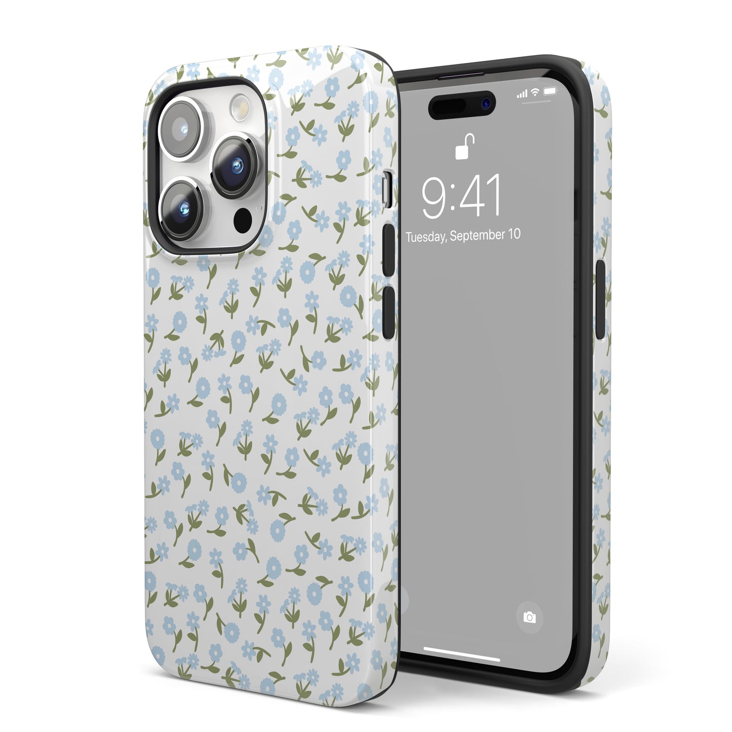 Blue Bloom iPhone Case
