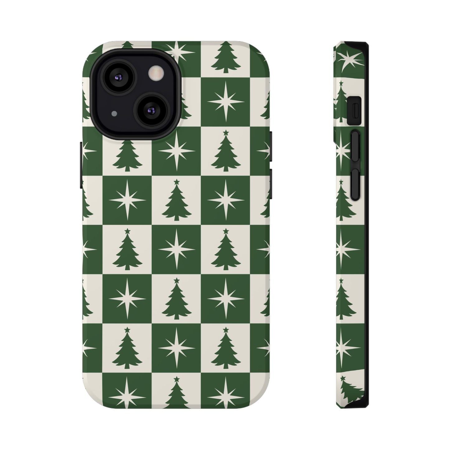 Evergreen Check iPhone Case