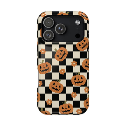 Retro Pumpkins iPhone Case