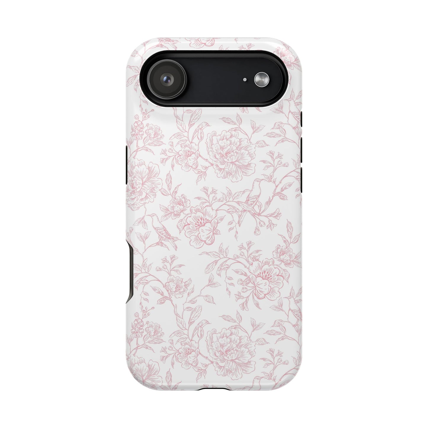 French Rosy Toile iPhone Case