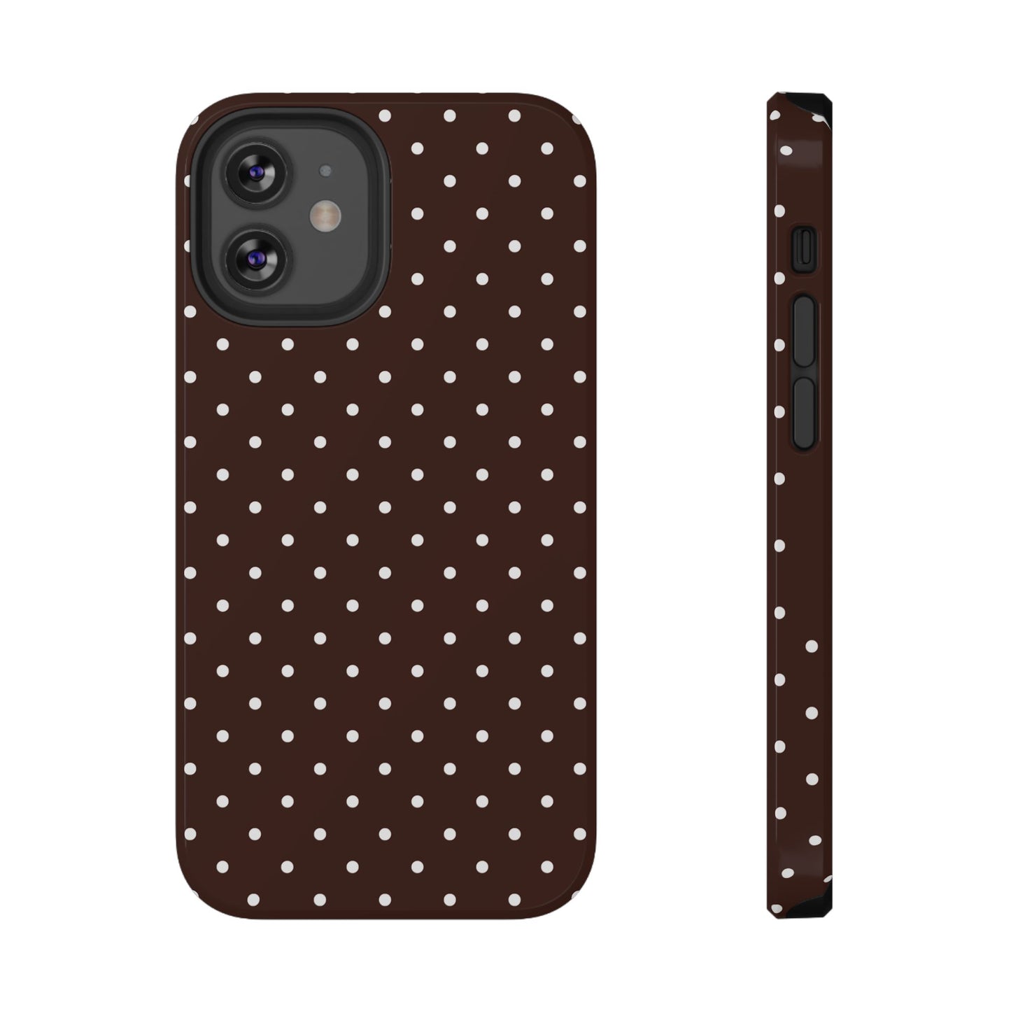 Mocha Mini Dots iPhone Case