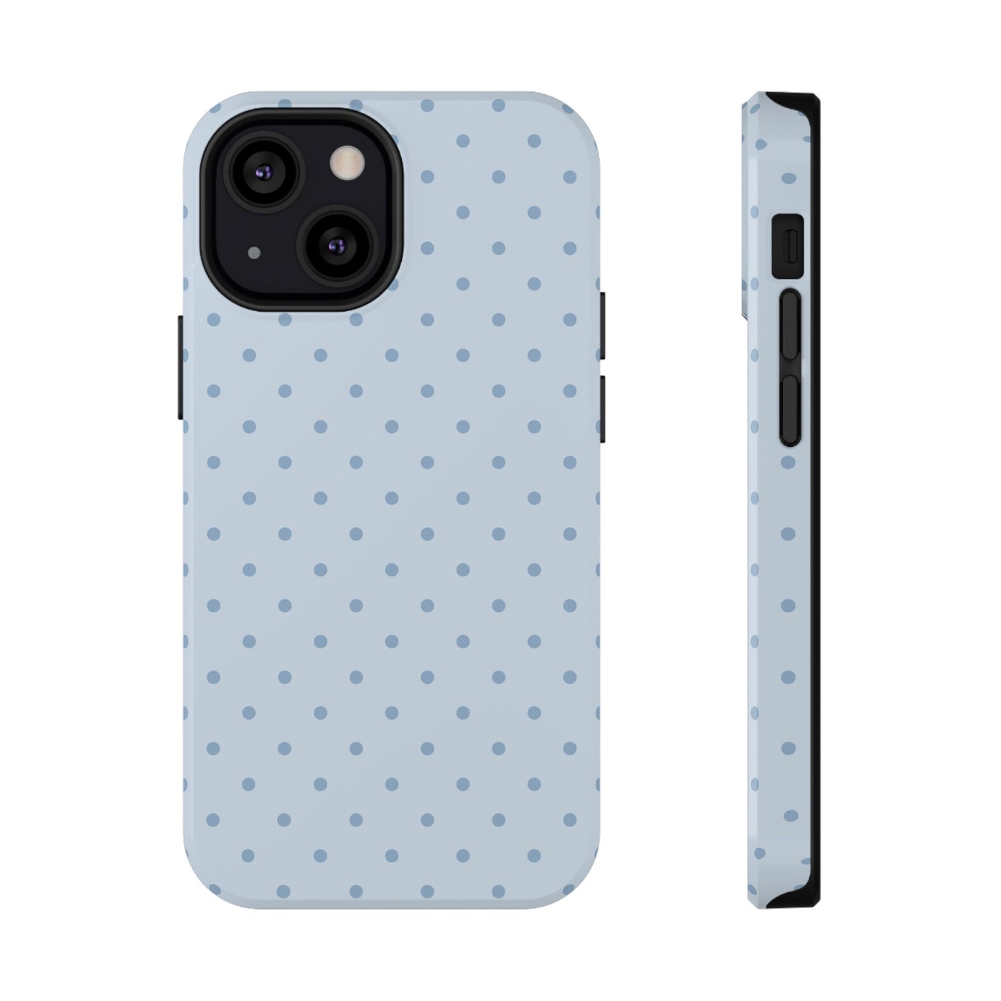 Blue Sprinkles Mini Dots iPhone Case