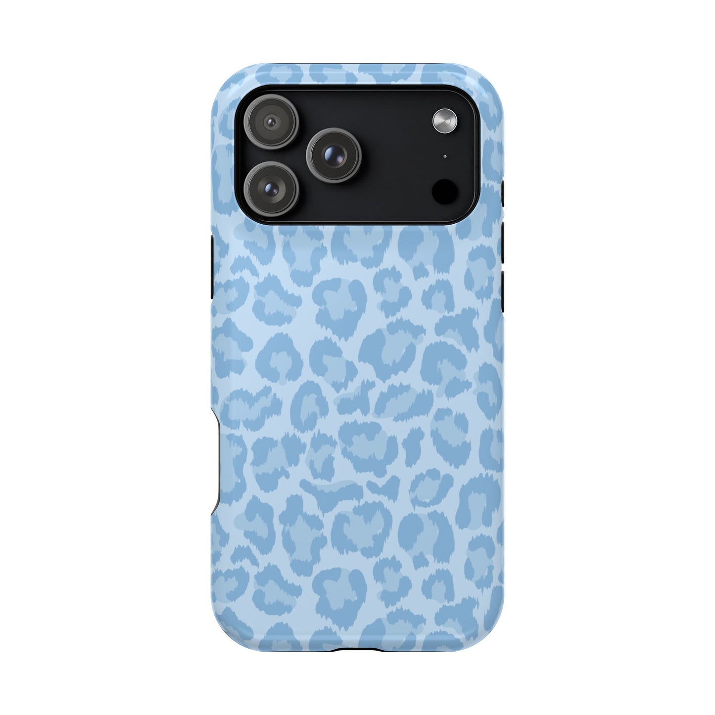 Blue Leopard iPhone Case