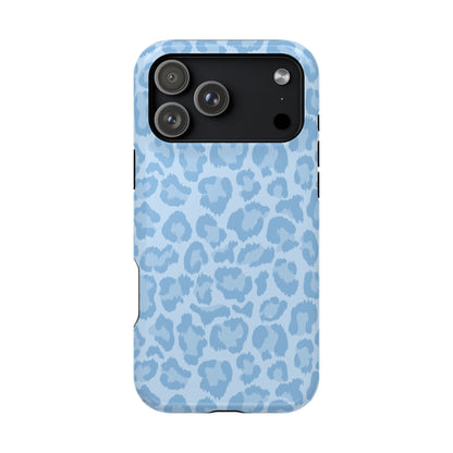Blue Leopard iPhone Case