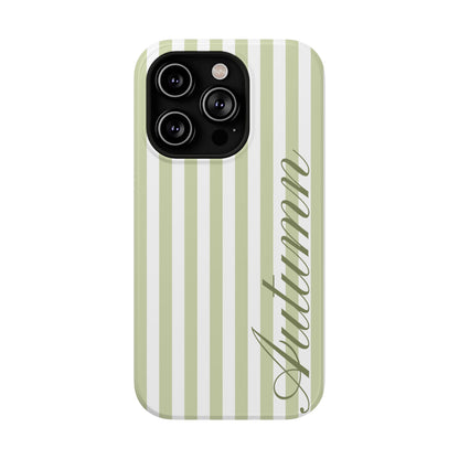 Personalized Green Beau iPhone Case