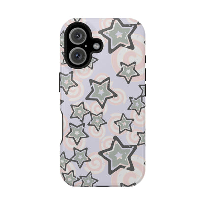 Y2K Gray Star iPhone Case