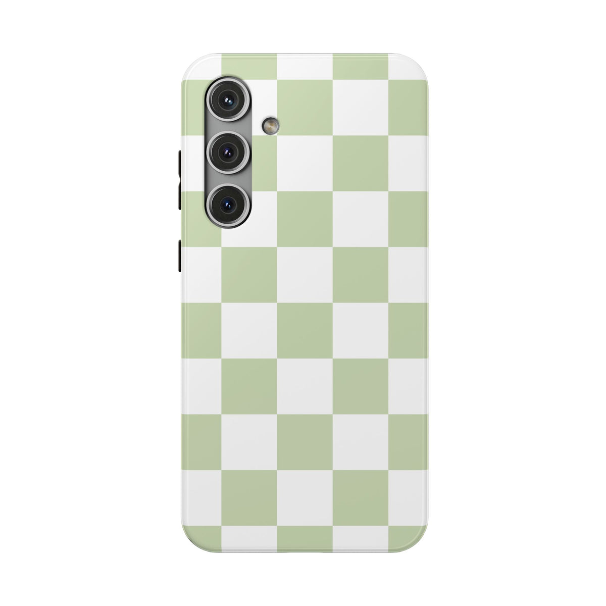 Pastel Green Checkered Samsung Case