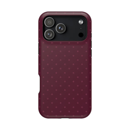 Berry Mini Dots iPhone Case