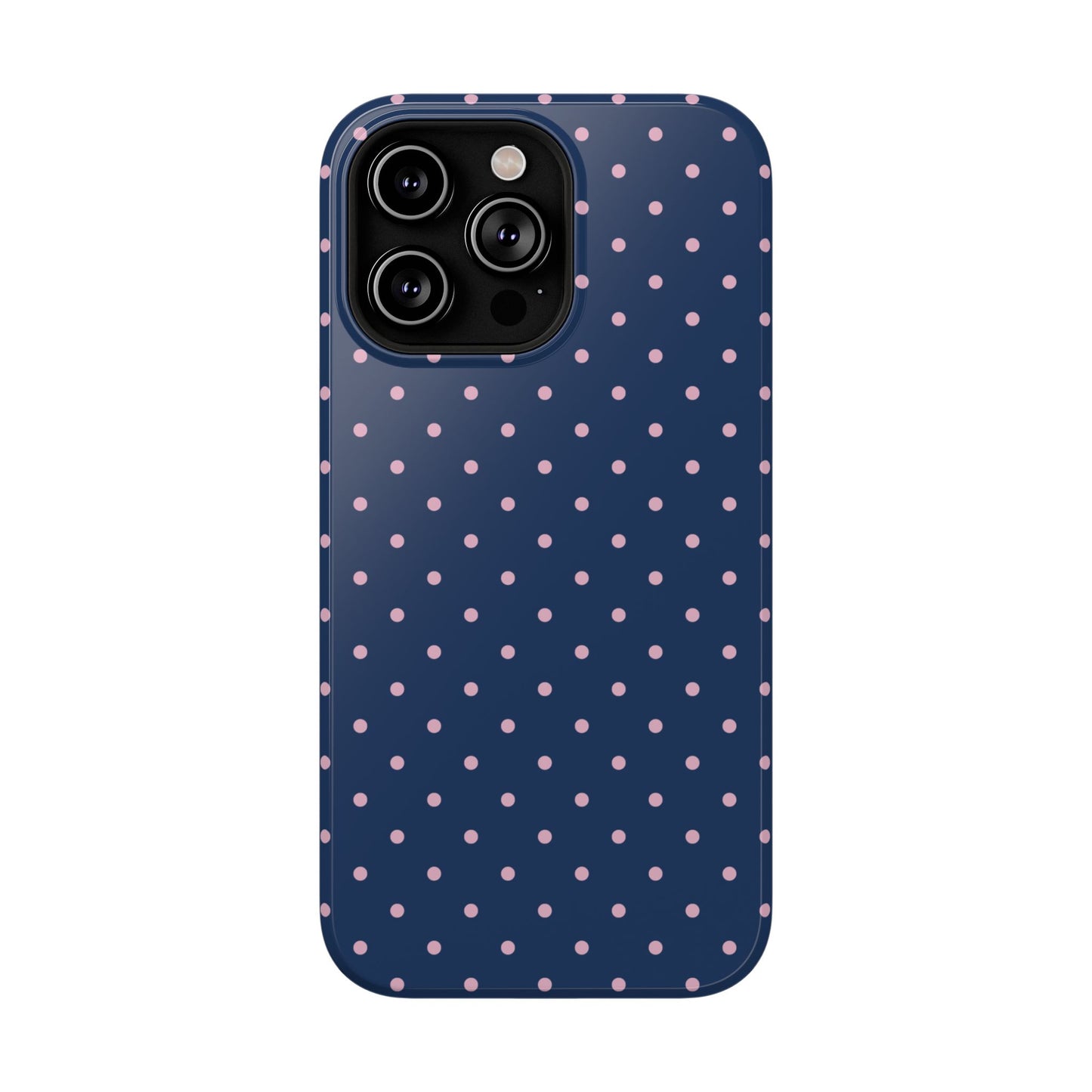 Periwinkle Mini Dots iPhone Case