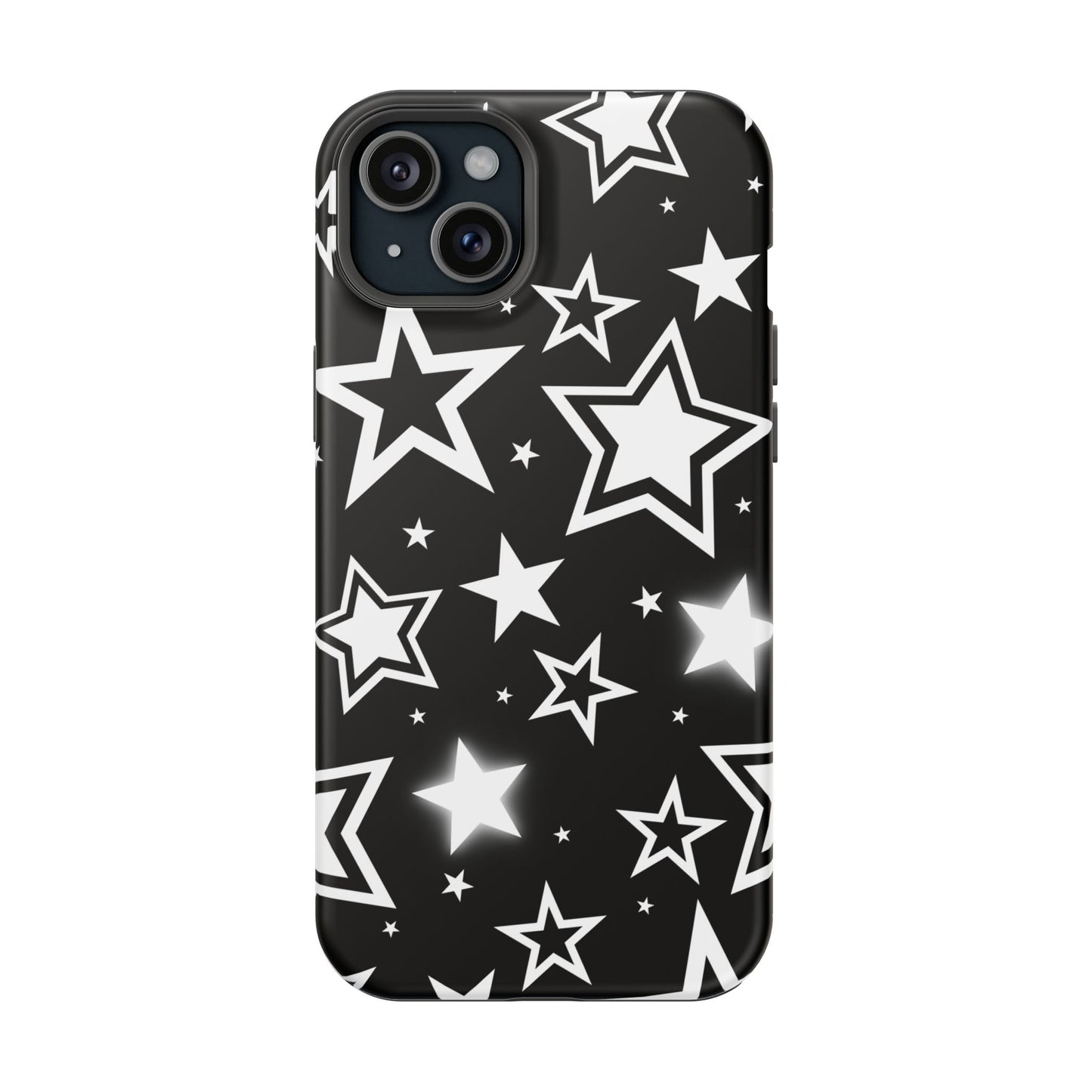 Black Stardust iPhone Case