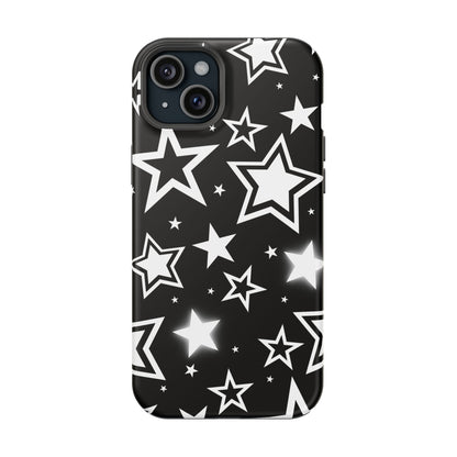 Black Stardust iPhone Case