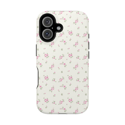 Blush Ditsy Flowers iPhone Case