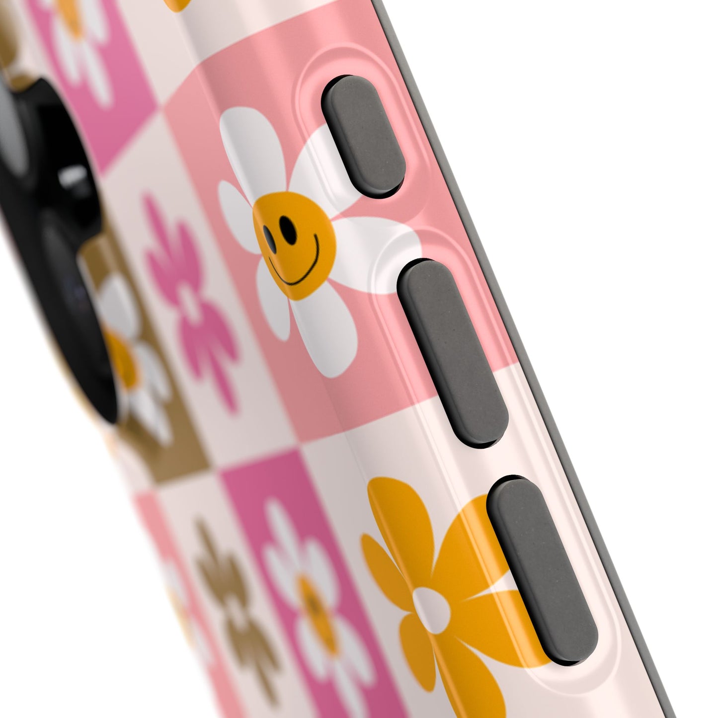 Smiley Flowers iPhone Case