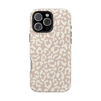 Tan Leopard iPhone Case
