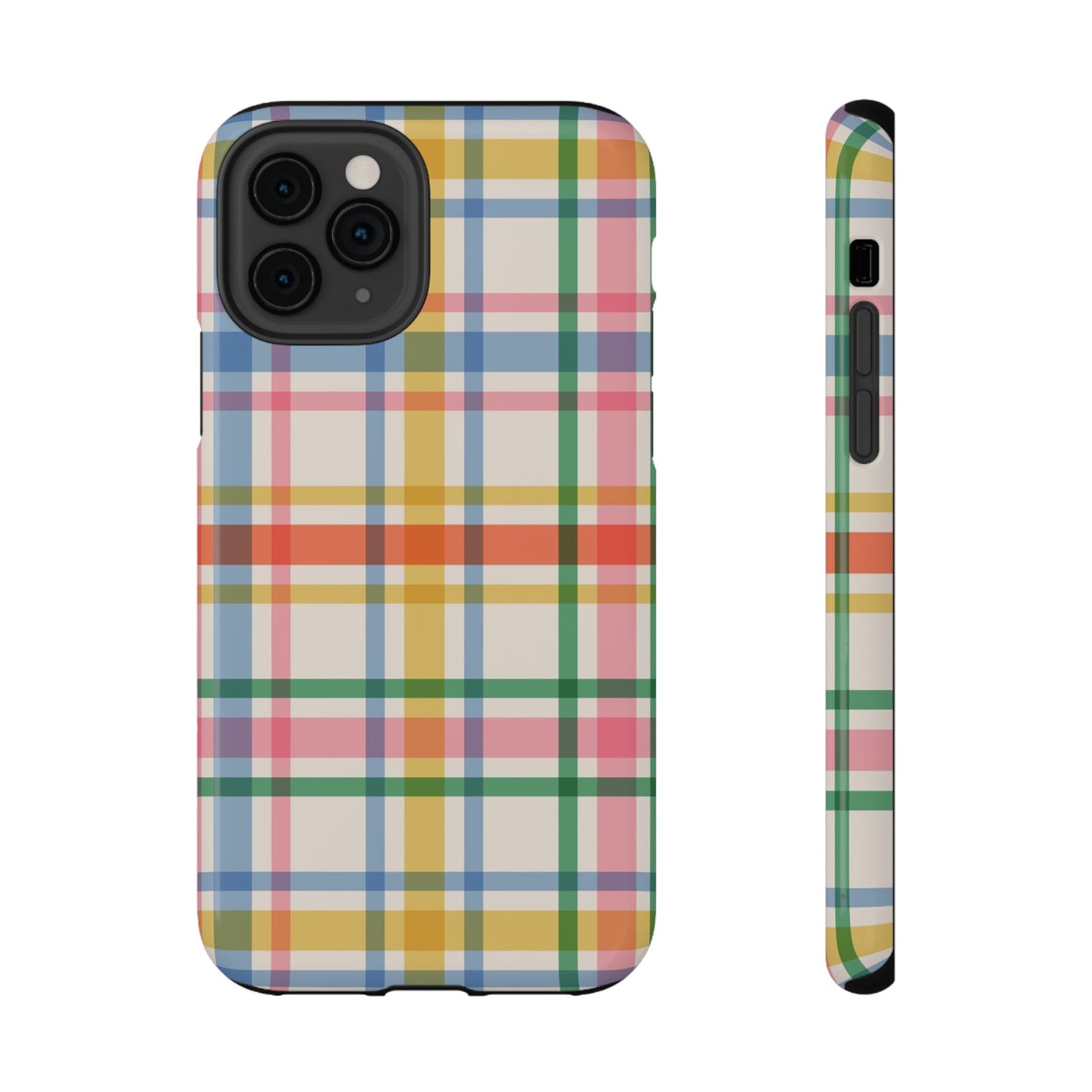 Retro Plaid iPhone Case