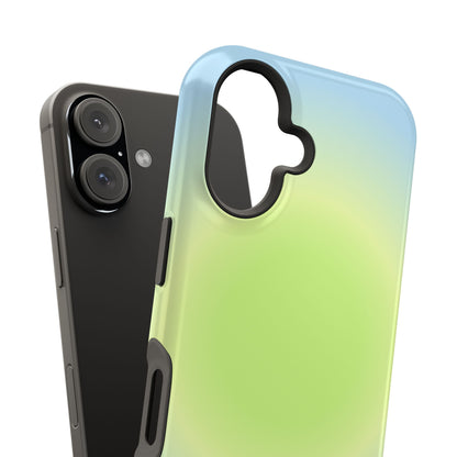 Green & Blue Aura iPhone Case
