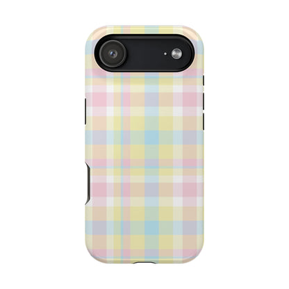 Buttercream Plaid iPhone Case