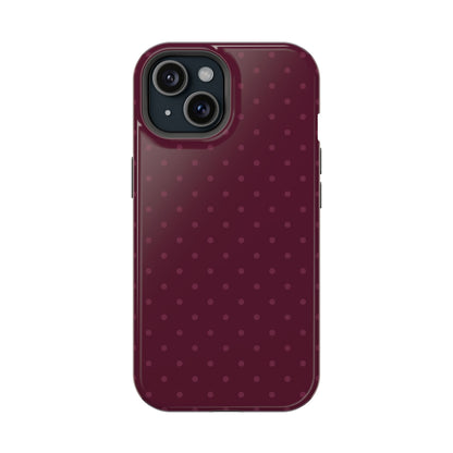 Berry Mini Dots iPhone Case