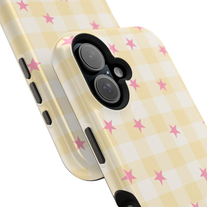 Buttercup Gingham iPhone Case
