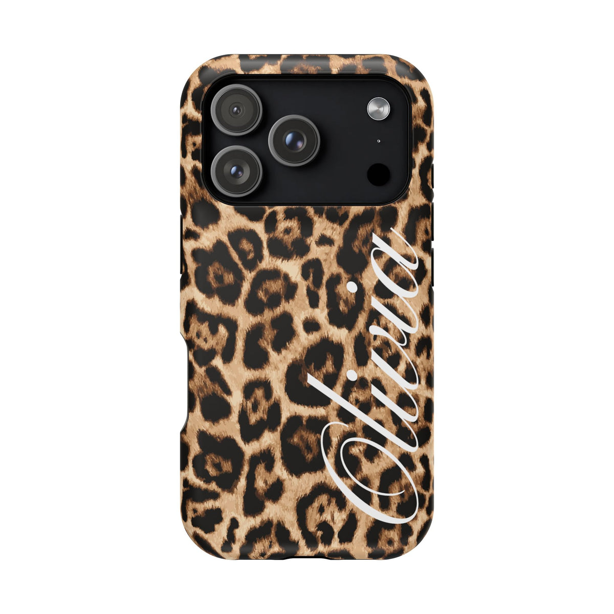 Custom Classic Leopard iPhone Case
