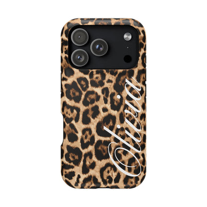 Custom Classic Leopard iPhone Case