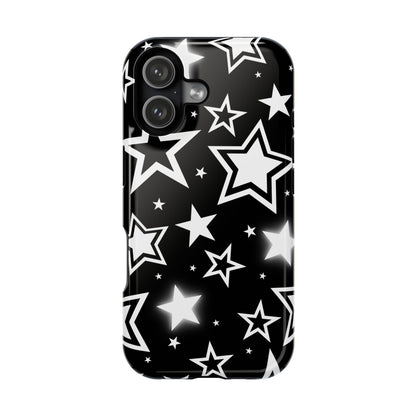 Black Stardust iPhone Case