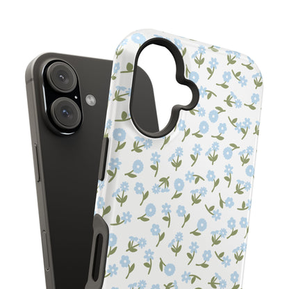 Blue Bloom iPhone Case
