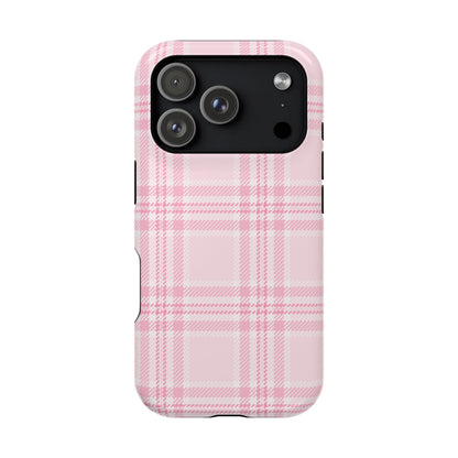 Pink Plaid iPhone Case