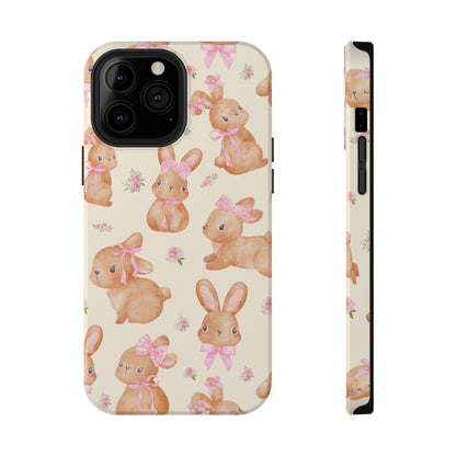 Bow Bunny iPhone Case