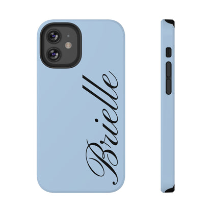 Personalized Blue iPhone Case