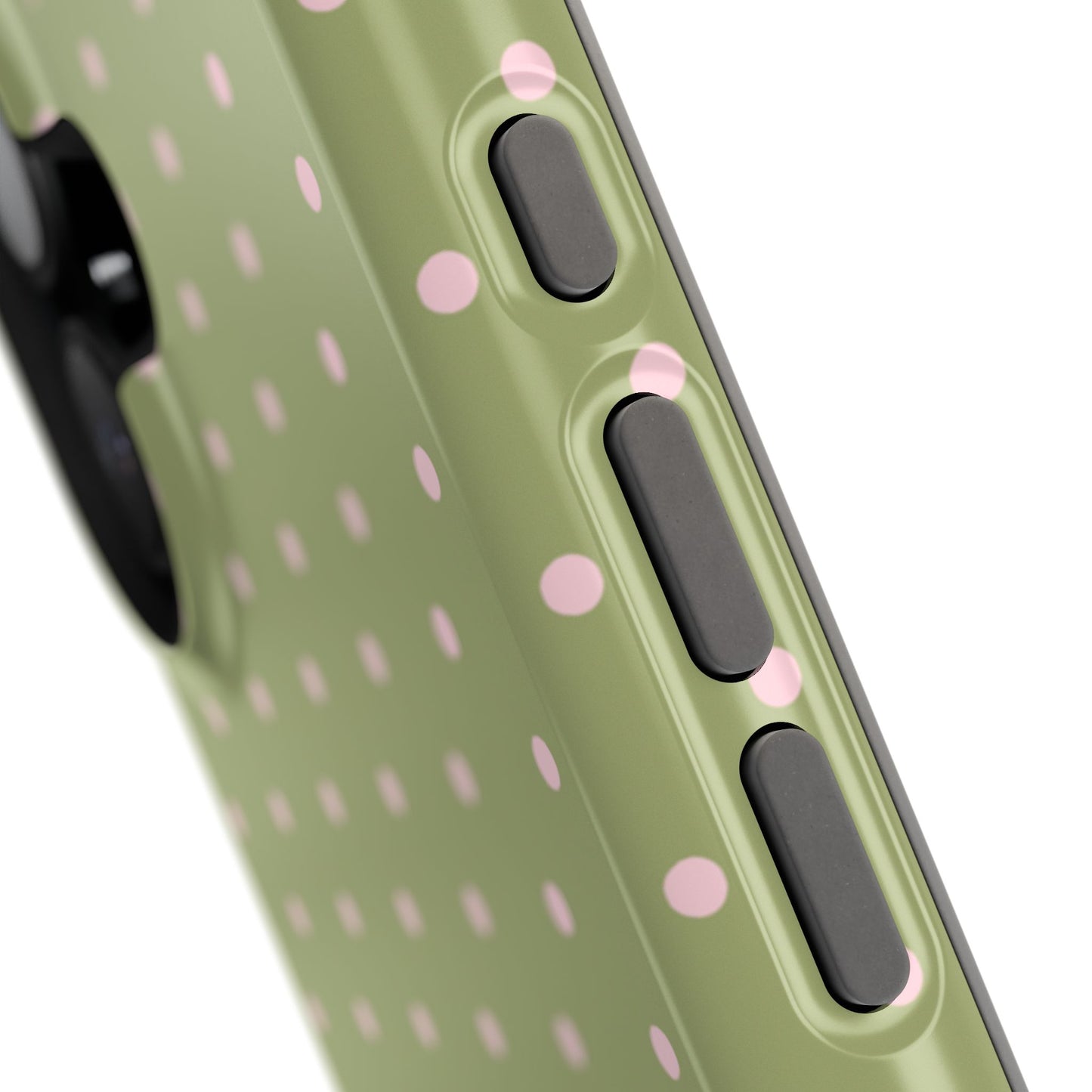 Pink Matcha Mini Dots iPhone Case