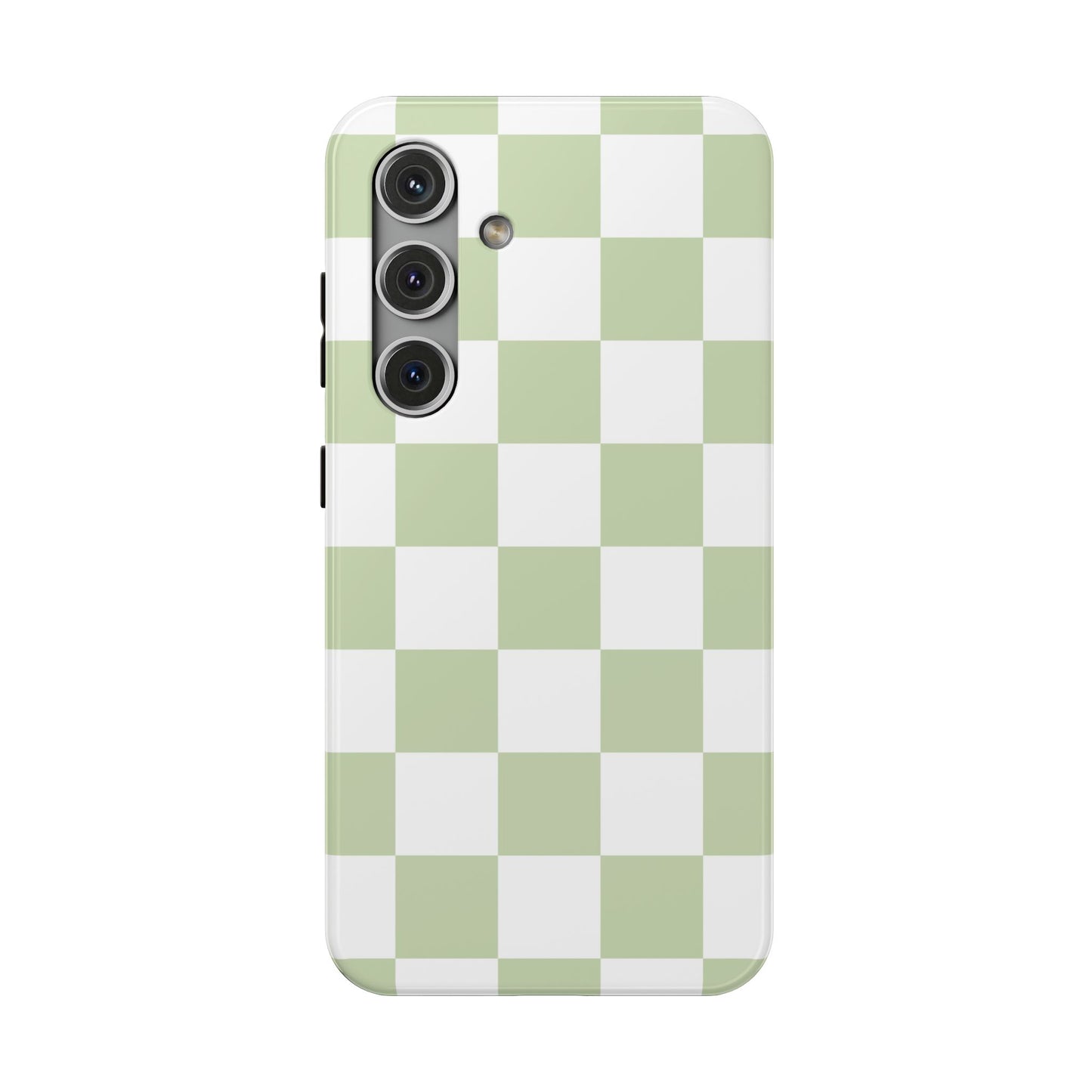 Pastel Green Checkered Samsung Case