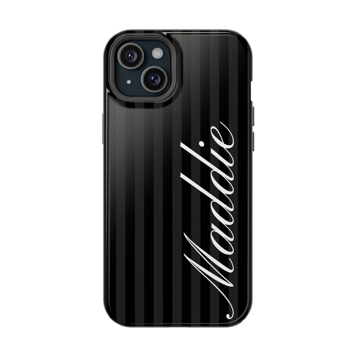 Custom Black Stripes iPhone Case