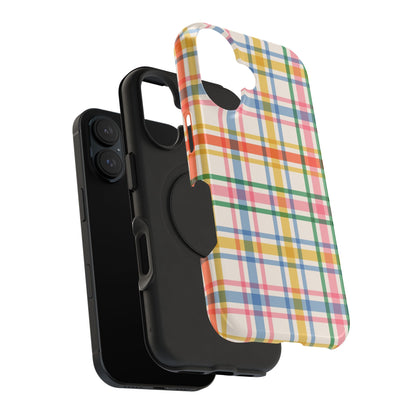 Retro Plaid iPhone Case