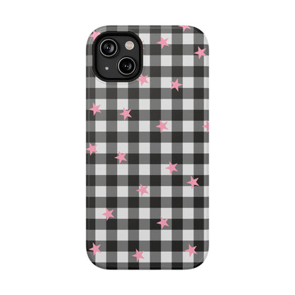Starlight Gingham iPhone Case