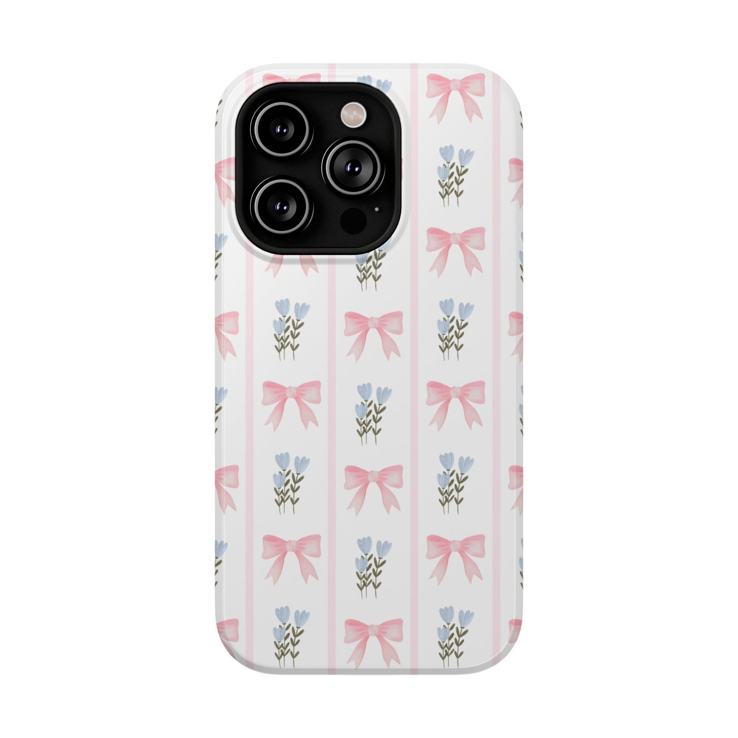 Pink Bows iPhone Case