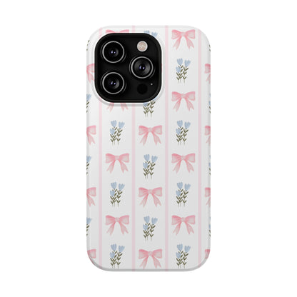 Pink Bows iPhone Case