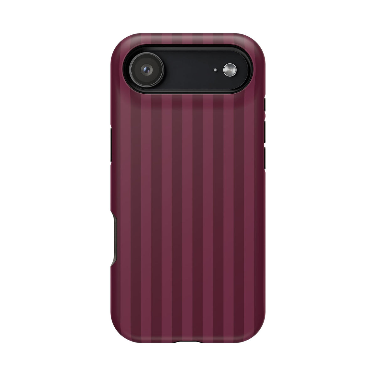Plum Stripes iPhone Case
