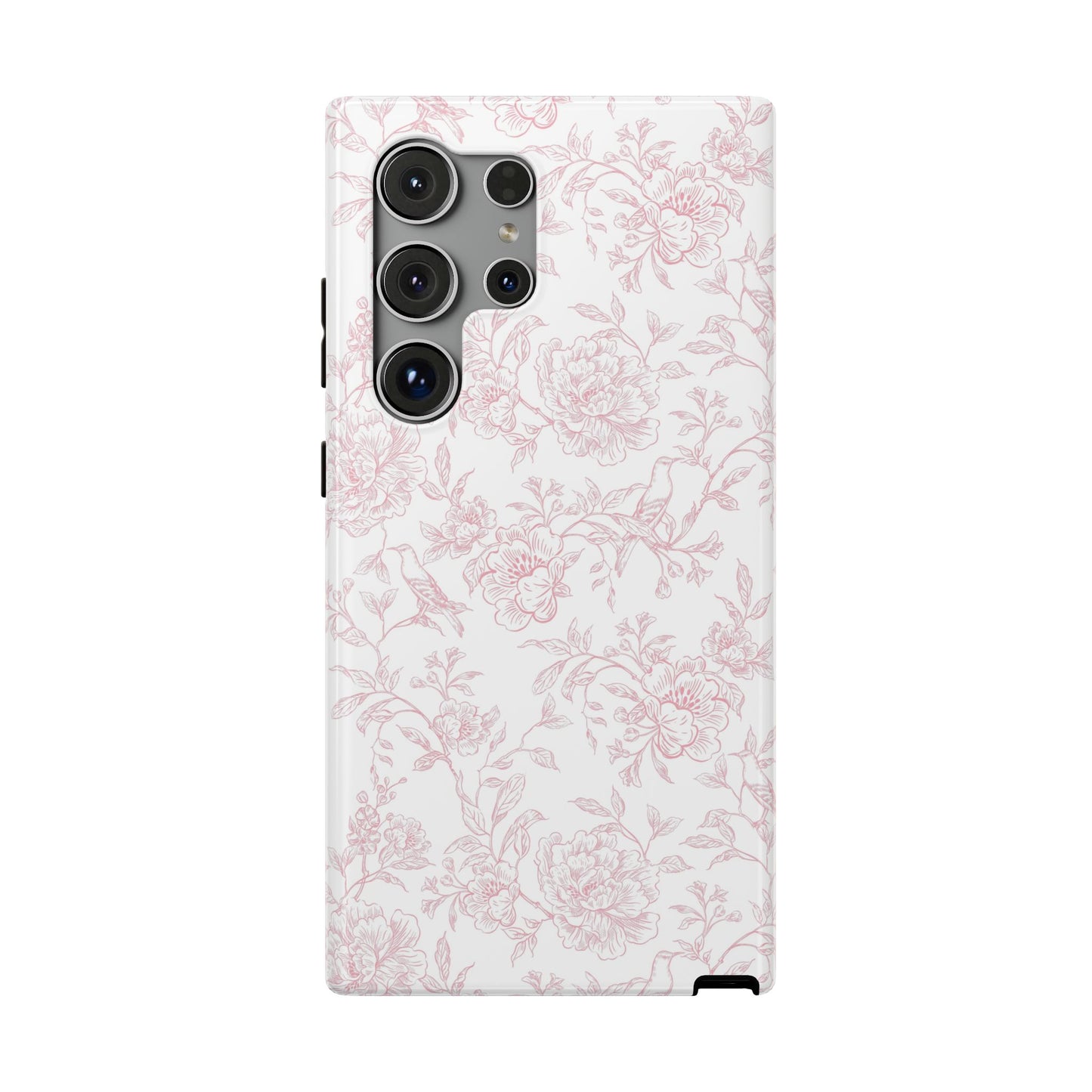 French Rosy Toile Samsung Case