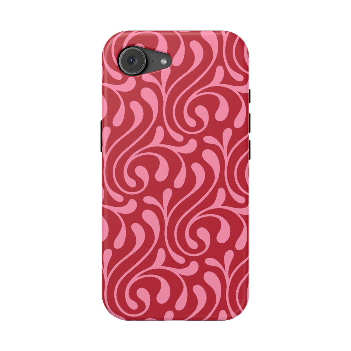 Cherry Paisley iPhone Case